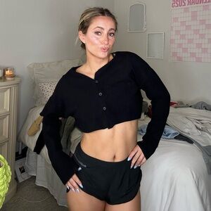 Revolve Lovers & Friends cropped sweater